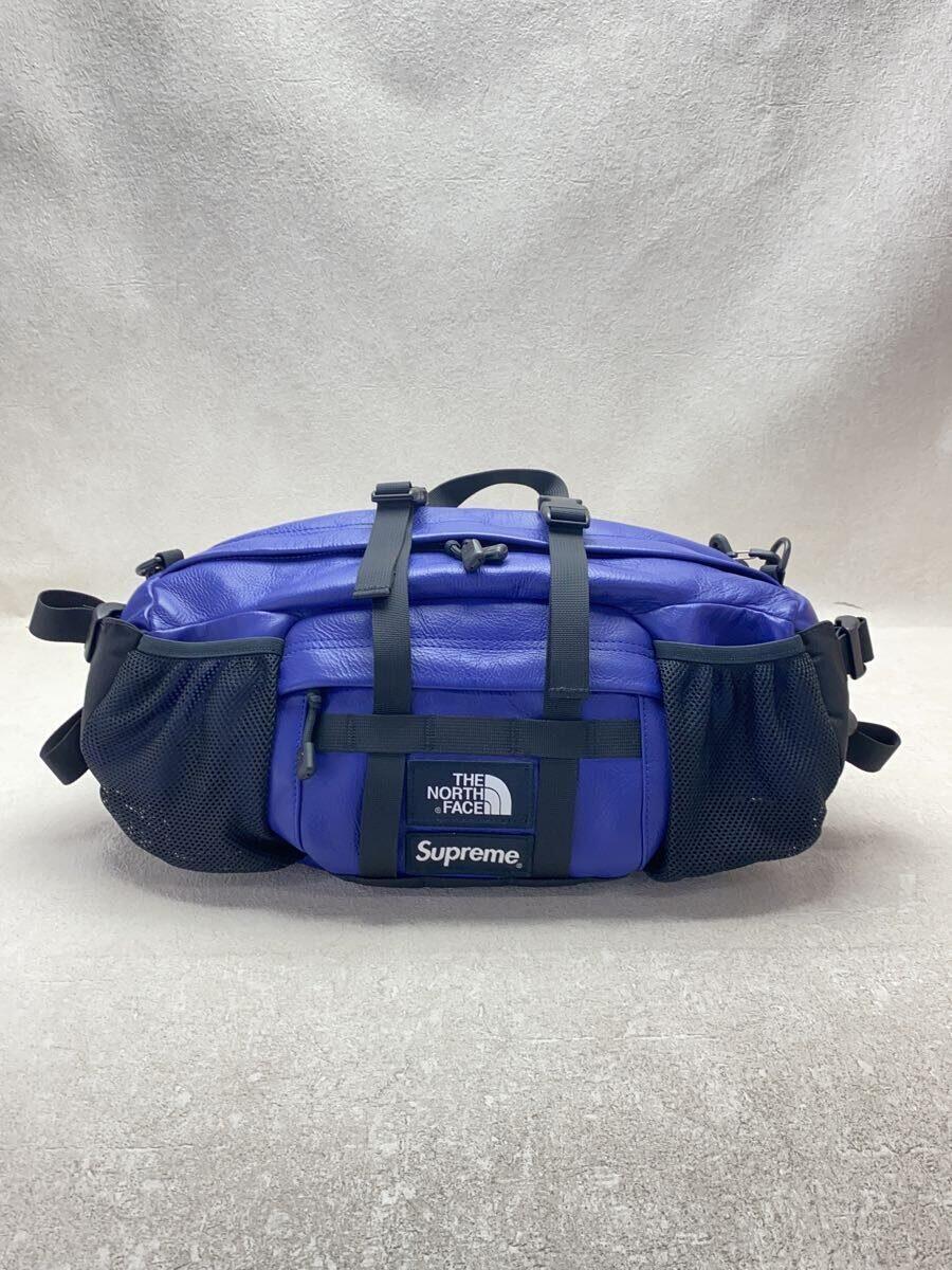 Supreme◆18FW/Leather Mountain Waist Bag/レザー/パープル