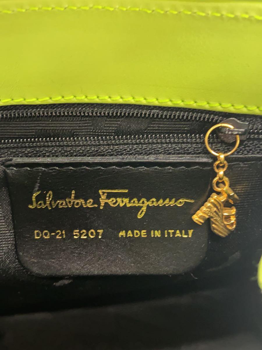 Salvatore Ferragamo◆リュック/グリーン/_画像5