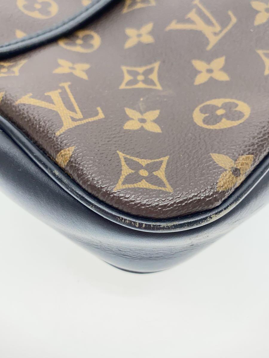 LOUIS VUITTON◆バスMM_モノグラム・マカサー_BRW/PVC/BRW_画像7