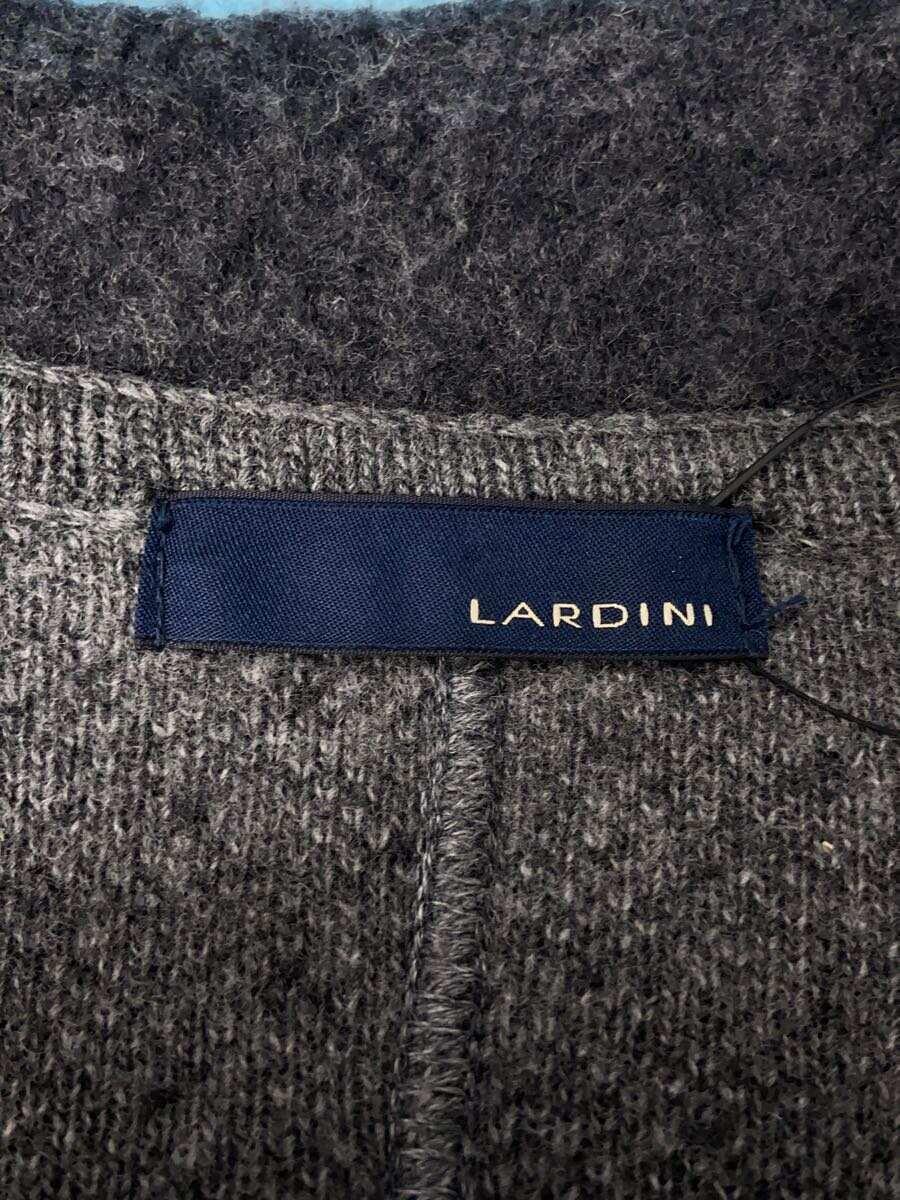 LARDINI◆テーラードジャケット/-/ウール/GRY_画像3