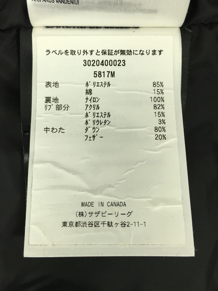 CANADA GOOSE◆GARIBALDI PARKA/ガリバルディパーカ/ダウンジャケット/M/ナイロン/BLK/5817M_画像5