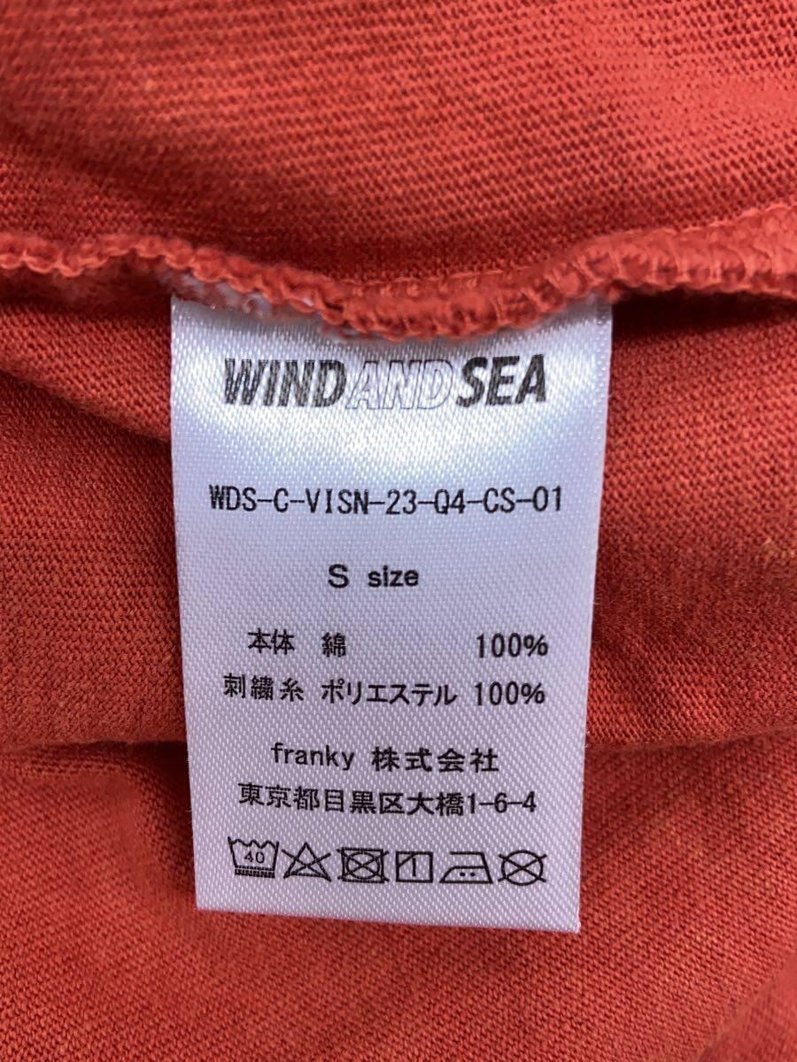 WIND AND SEA◆長袖Tシャツ/S/コットン/ORN/WDS-C-VISN-23-Q4-CS-01_画像5