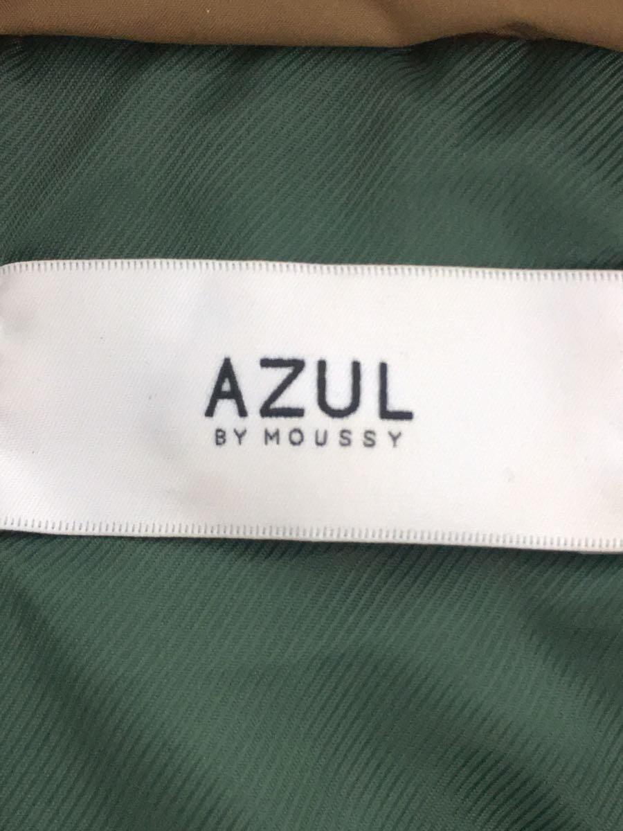 Azul by moussy◆ジャケット/S/ポリエステル/BRW/無地/250CAS30-167I_画像3