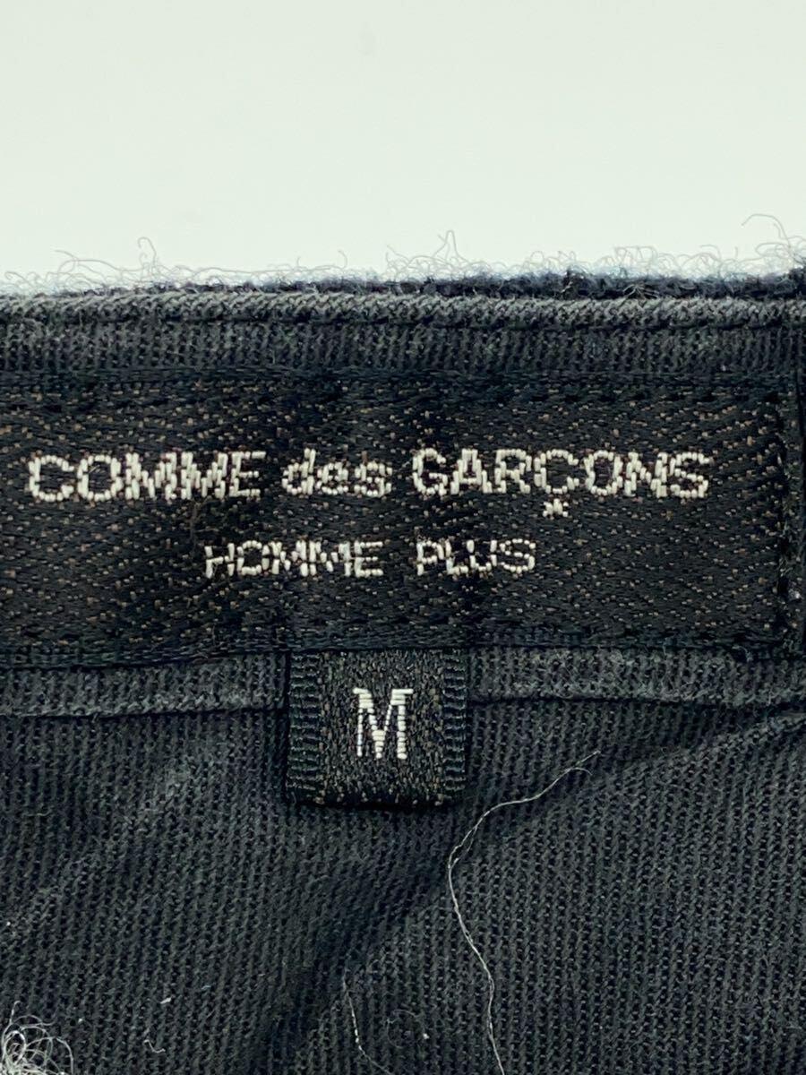 COMME des GARCONS HOMME PLUS◆1995AW/推定スリープ期/2タボトム/M/ウール/BLK/無地/PP-10002M/センタープレス/