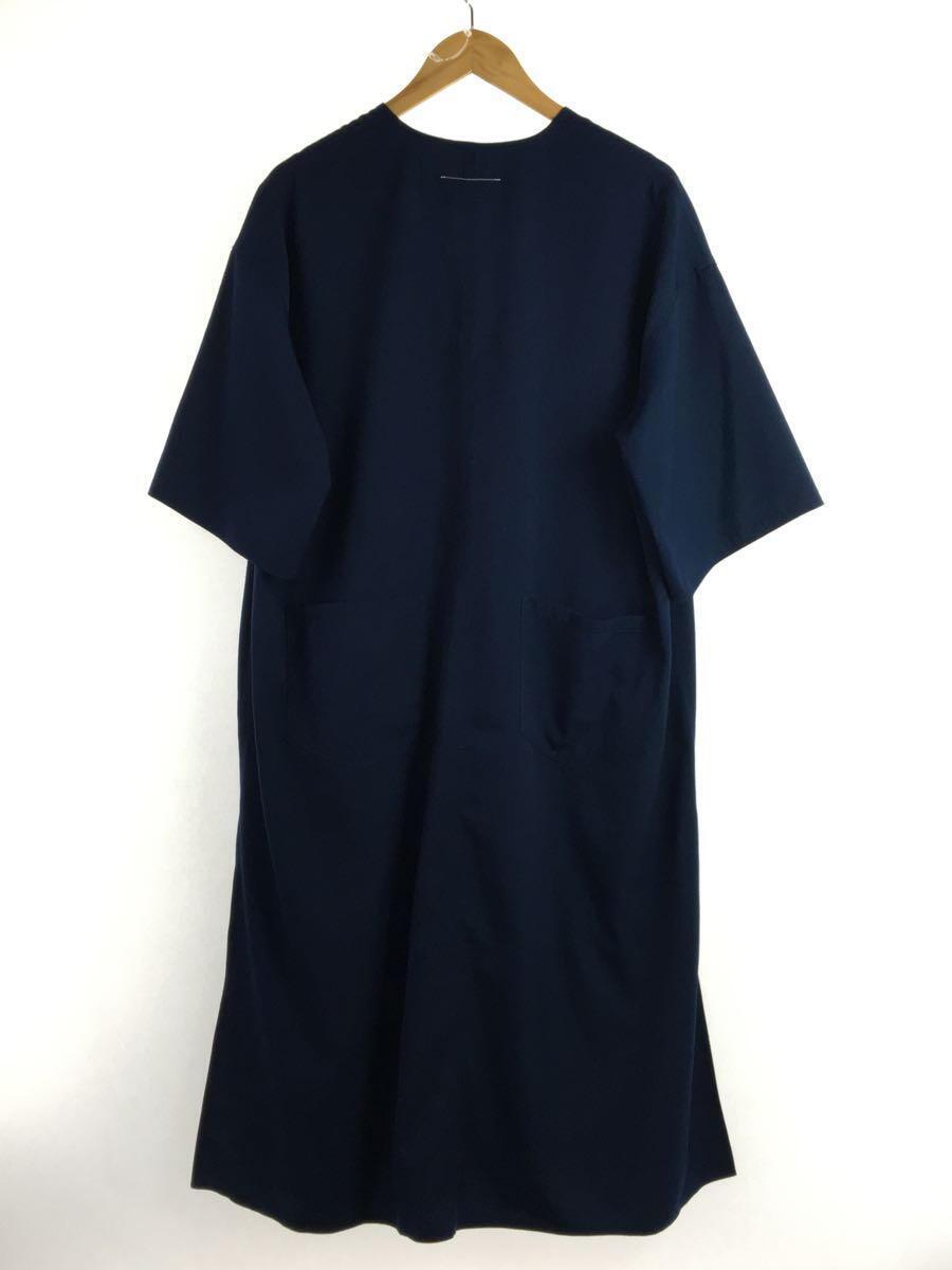 MM6◆18SS/OVERSIZE DRESS WITH/40/ポリエステル/NVY/無地/S52CT0294