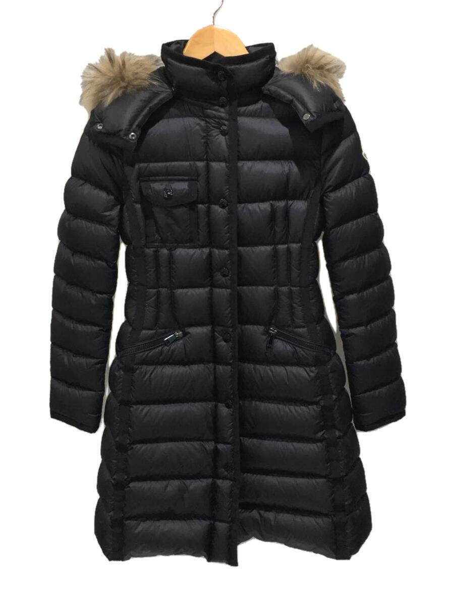 MONCLER◆HERMIFUR GIUBBOTTO/ダウンジャケット/0/ナイロン/BLK/D20934990015 53048_画像1