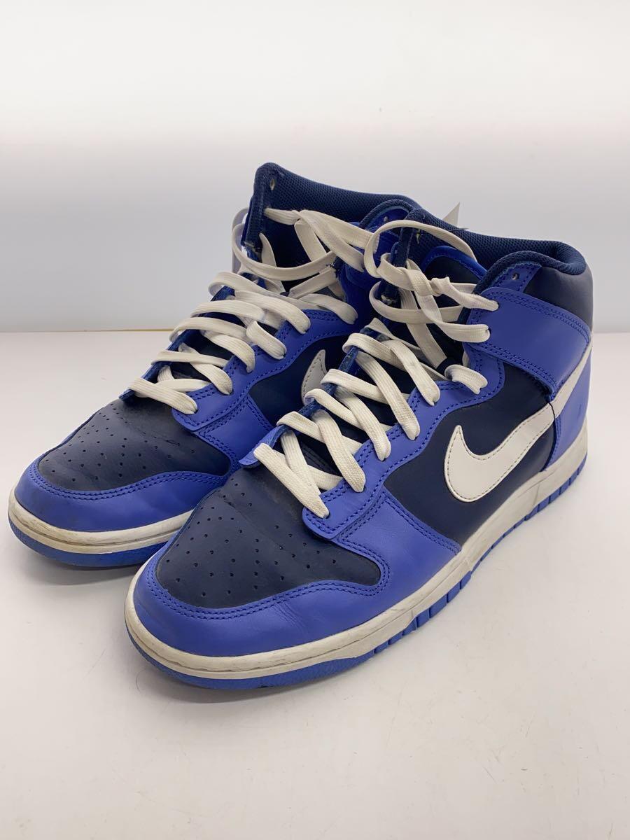 NIKE◆DUNK HI RETRO_ダンク ハイ レトロ/28.5cm/NVY_画像2