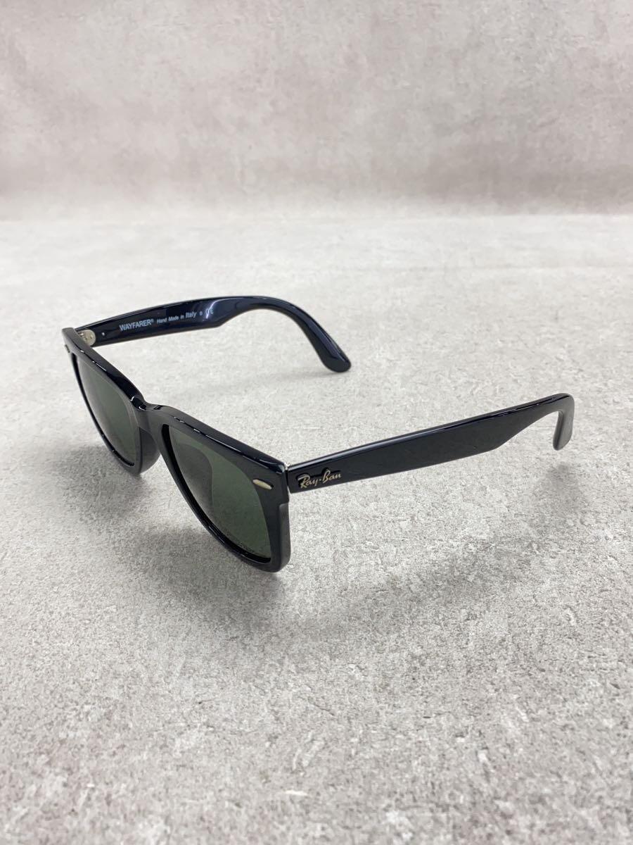 Ray-Ban◆サングラス/プラスチック/BLK/GRN/メンズ/RB-2140-F_画像2