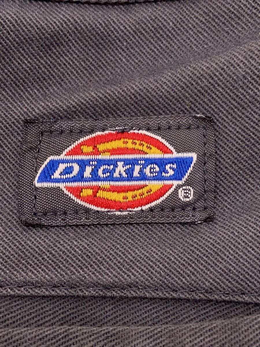 DICKIES◆ショートパンツ/-/コットン/GRY/無地_画像4