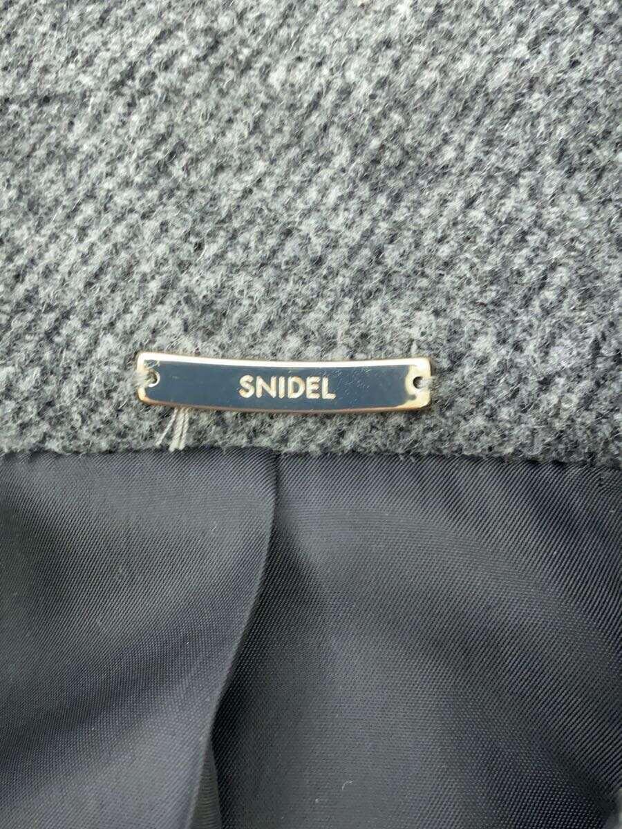 SNIDEL◆チェスターコート/0/ウール/GRY/無地/SWFC225015_画像3