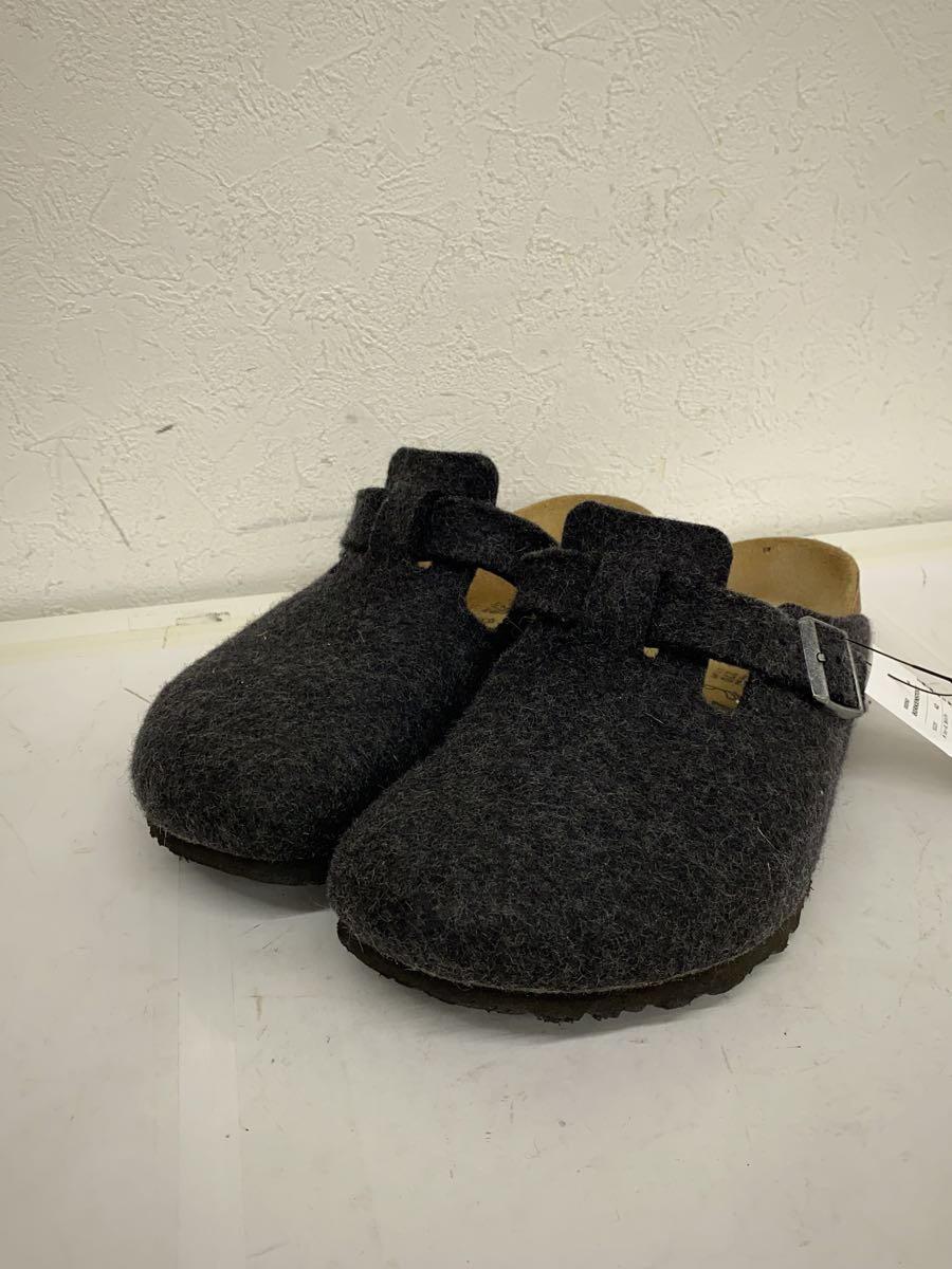 BIRKENSTOCK◆サンダル/42/グレー/ウール/ボストン_画像2