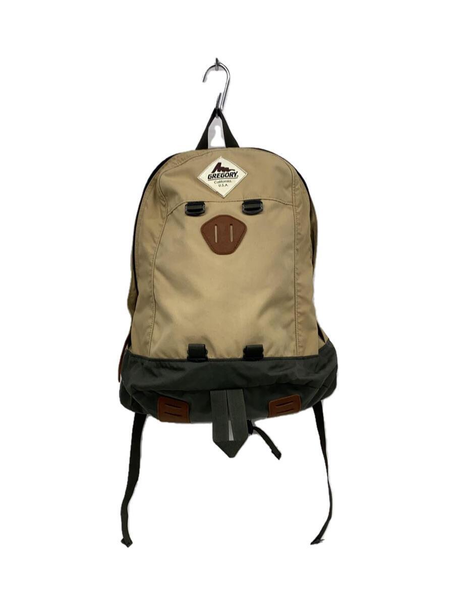 GREGORY◆gregory Kletter Daypack Bag/USA/リュック/ナイロン/BEG