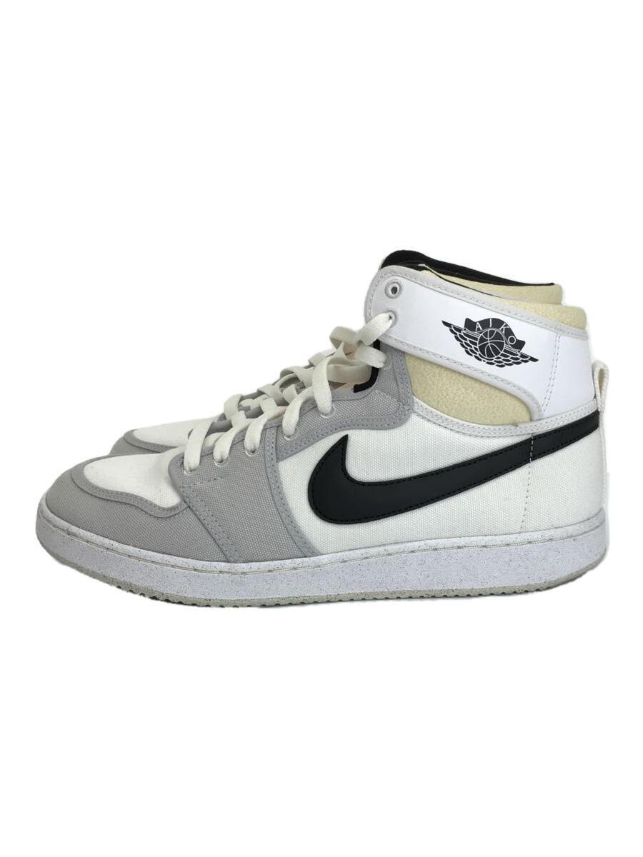 NIKE◆JORDAN 1 AJKO/ハイカットスニーカー/US10/WHT