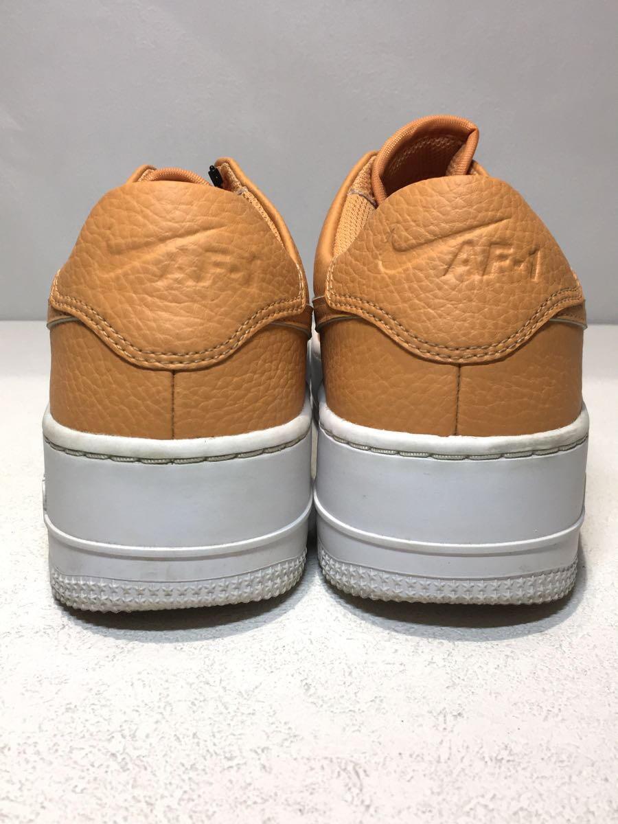 NIKE◆AIR FORCE I SAGE LOW/ローカットスニーカー/25.5cm/ORN/レザー/AR5339-800_画像6