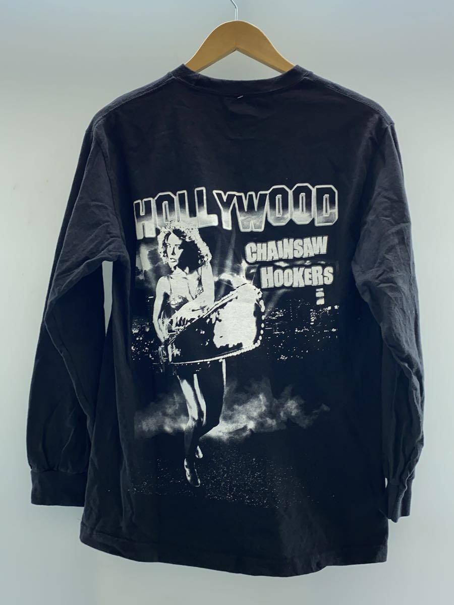 WACKO MARIA◆HOLLYWOOD CHAINSAW HOOKERS/CREW NECK LONG SLEEVE T-SHIRT_画像2