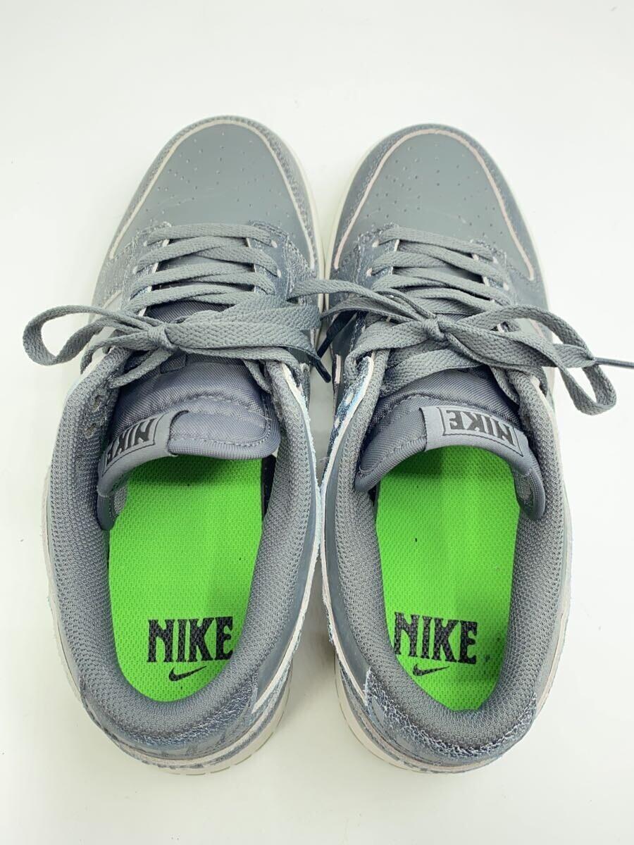 NIKE◆DUNK LOW RETRO PRM_ダンク ロー レトロ プレミアム/26cm/GRY_画像3