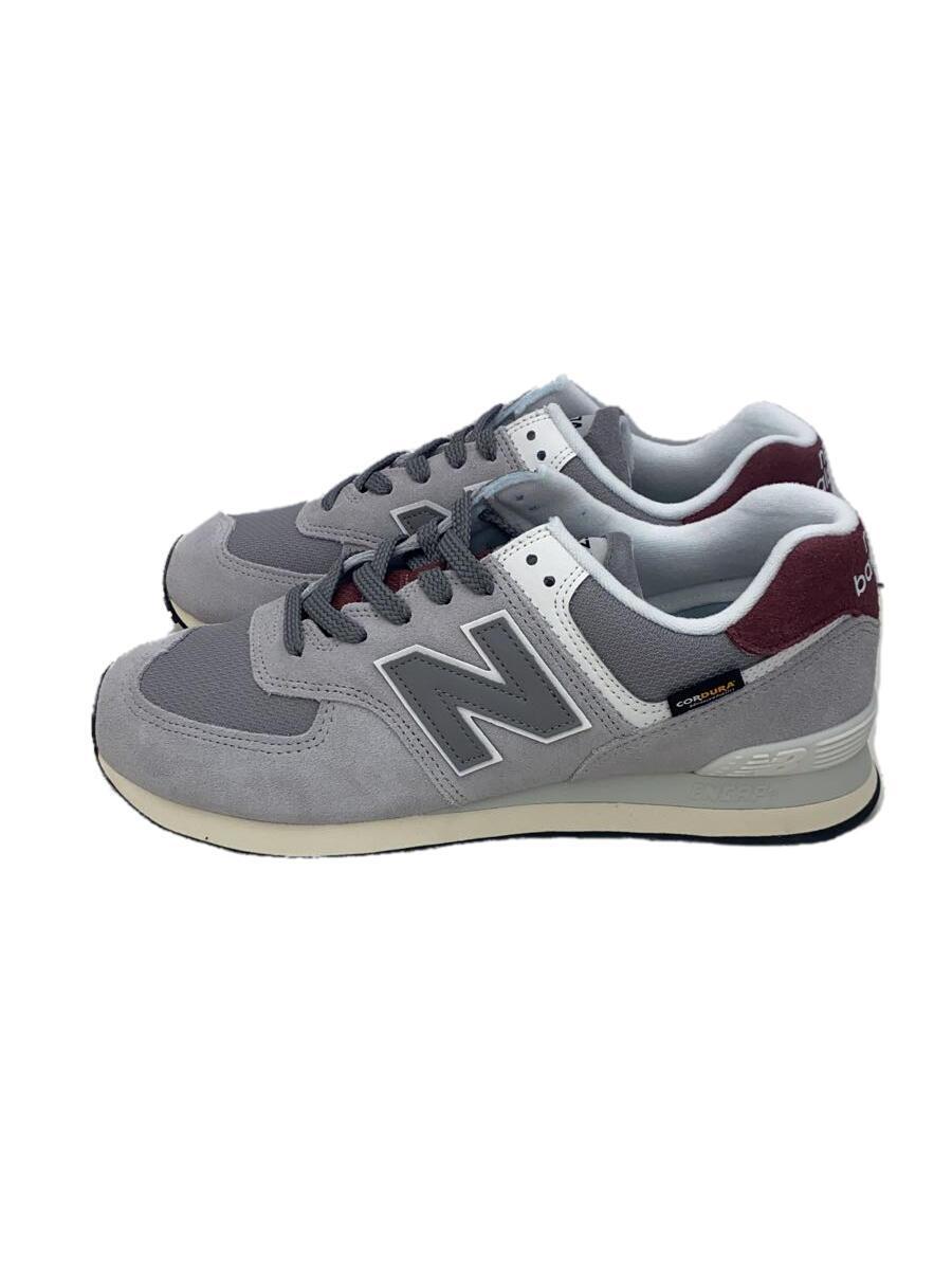 NEW BALANCE◆ローカットスニーカー/27.5cm/GRY/U574KBR