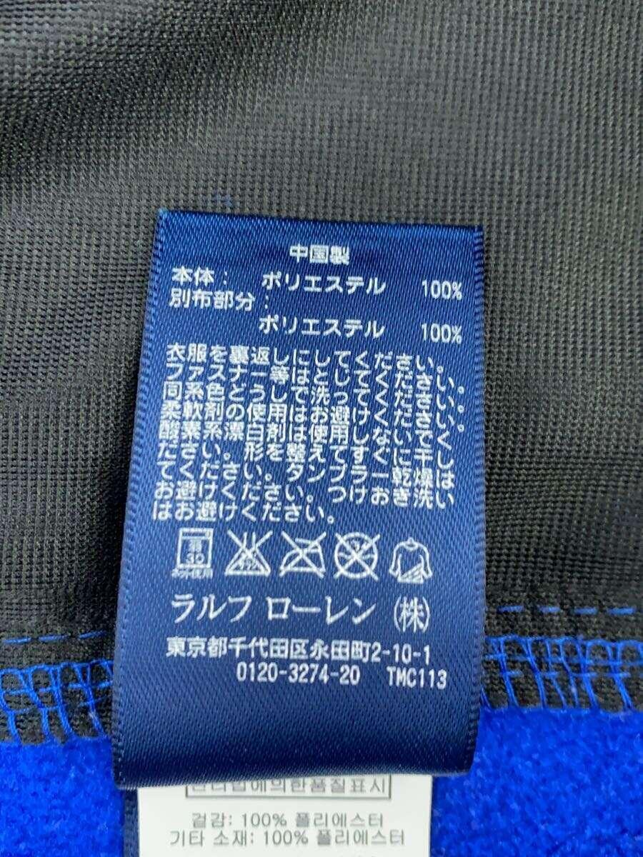 POLO RALPH LAUREN◆フリースジャケット/S/ポリエステル/BLU/1453828DOFJ_画像5