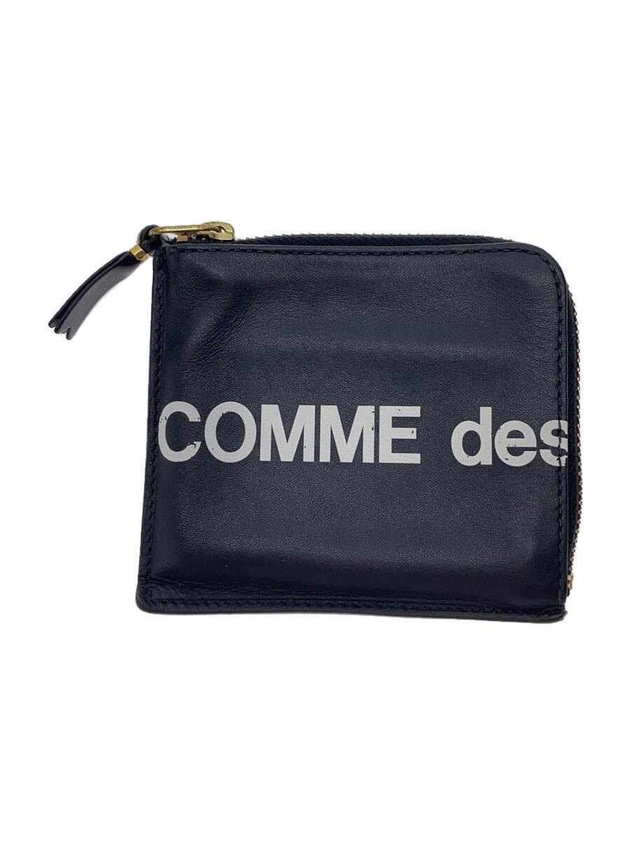 COMME des GARCONS◆財布/レザー/BLK/メンズ_画像1