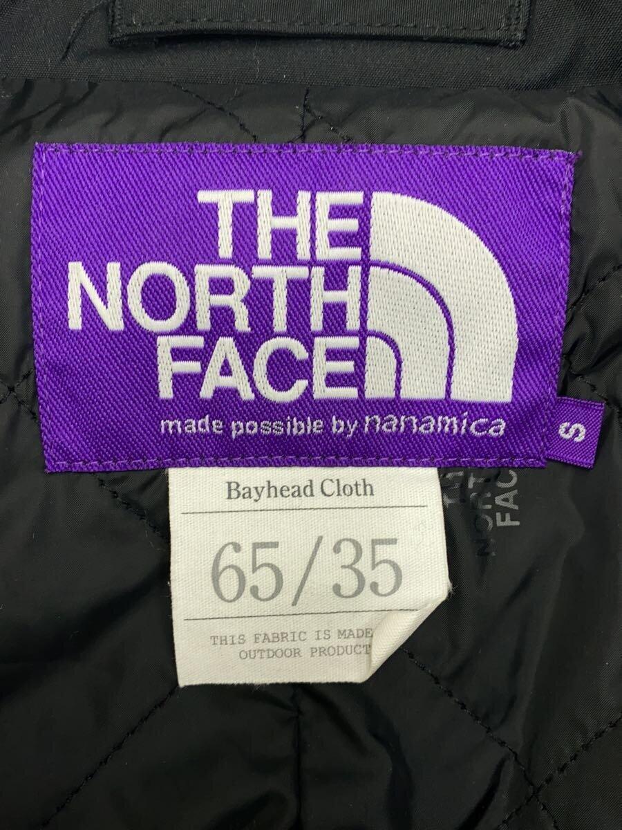 THE NORTH FACE PURPLE LABEL◆ステンカラーコート/S/ポリエステル/BLK/無地/NY2073N_画像3