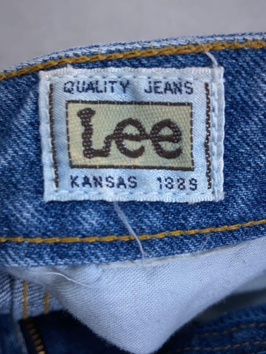 Lee*80s~90s/USA made /YKK USA Zip / cropped pants /-/ Denim /BLU