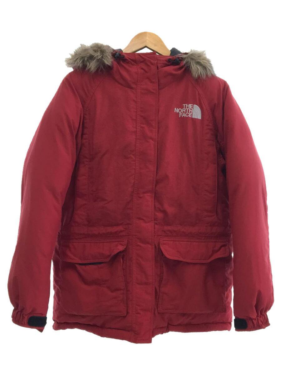 THE NORTH FACE◆マクマードパーカー/ダウンジャケット/M/ナイロン/RED/ndw01102_画像1