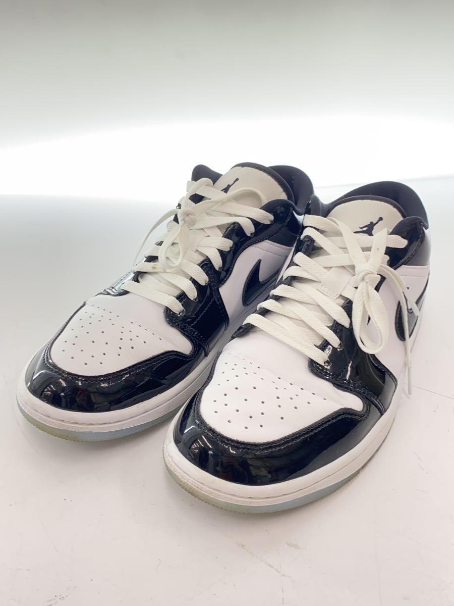 NIKE◆AIR JORDAN 1 LOW SE_エアジョーダン1 ロー SE/27.5cm/WHT/エナメル_画像2