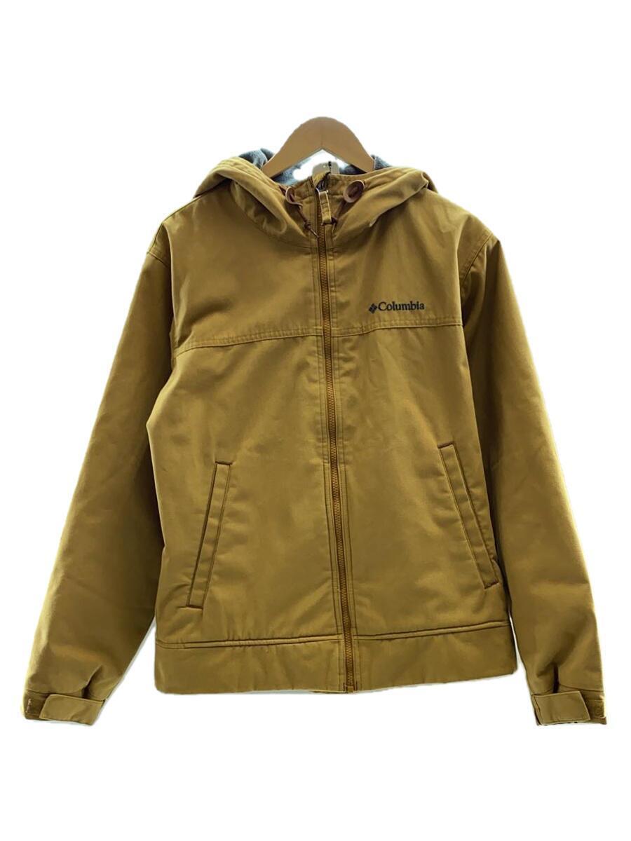 Columbia◆SUN POINT JACKET/ジャケット/M/コットン/キャメル/PM3783_画像1