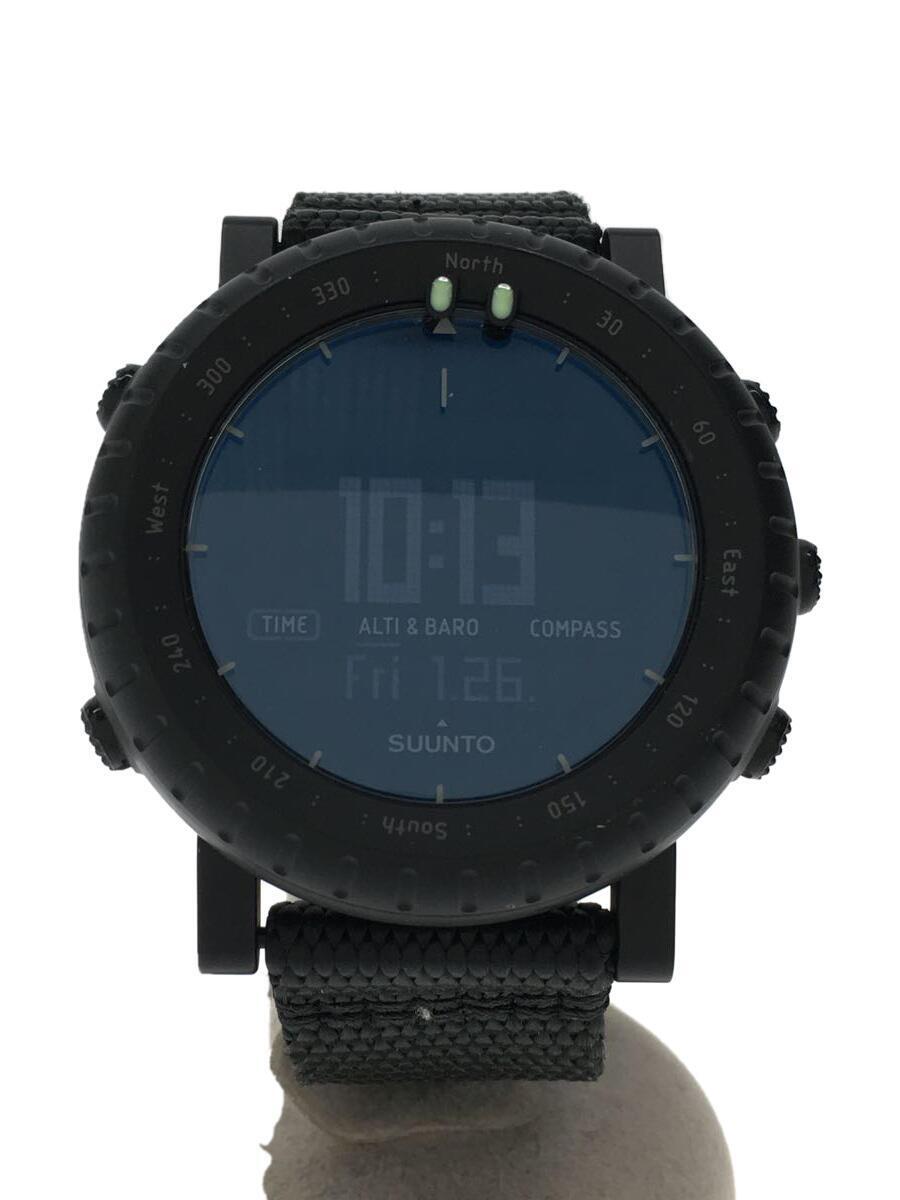 SUUNTO◆クォーツ腕時計/デジタル/-/BLK/NVY/OW191