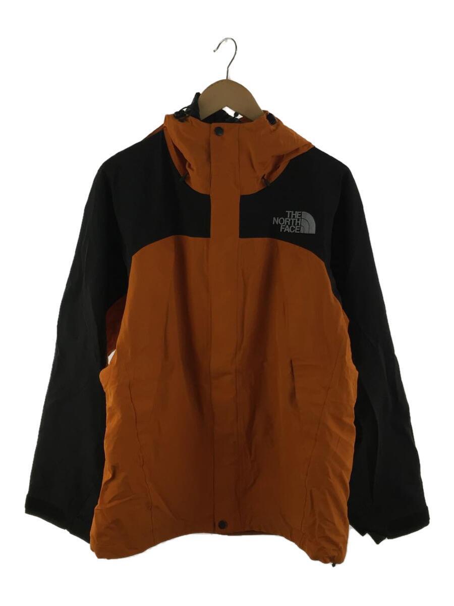 THE NORTH FACE◆THE NORTH FACE/MOUNTAIN JACKET_マウンテンジャケット/L/ナイロン/ORN