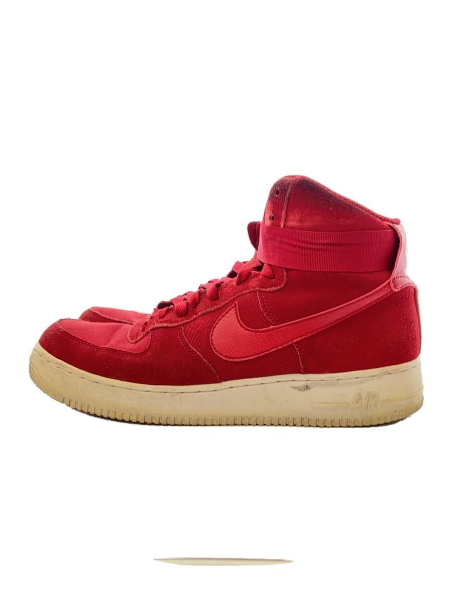 NIKE◆AIR FORCE 1 HIGH 07/エアフォースハイ/レッド/315121-604/27.5cm/RED_画像2