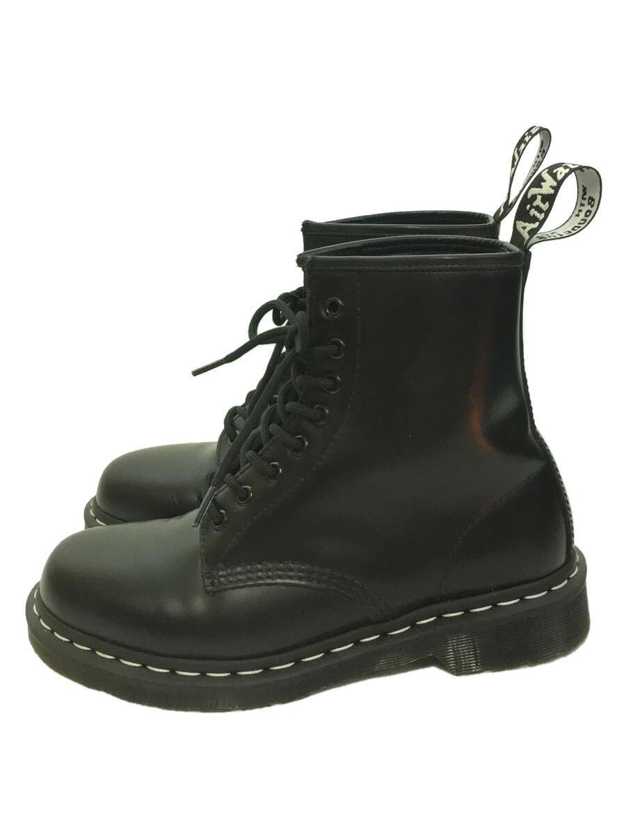 Dr.Martens◆ドクターマーチン/レースアップブーツ/SMOOTH/8ホール/39/ブラック/黒/レザー/1460_画像1