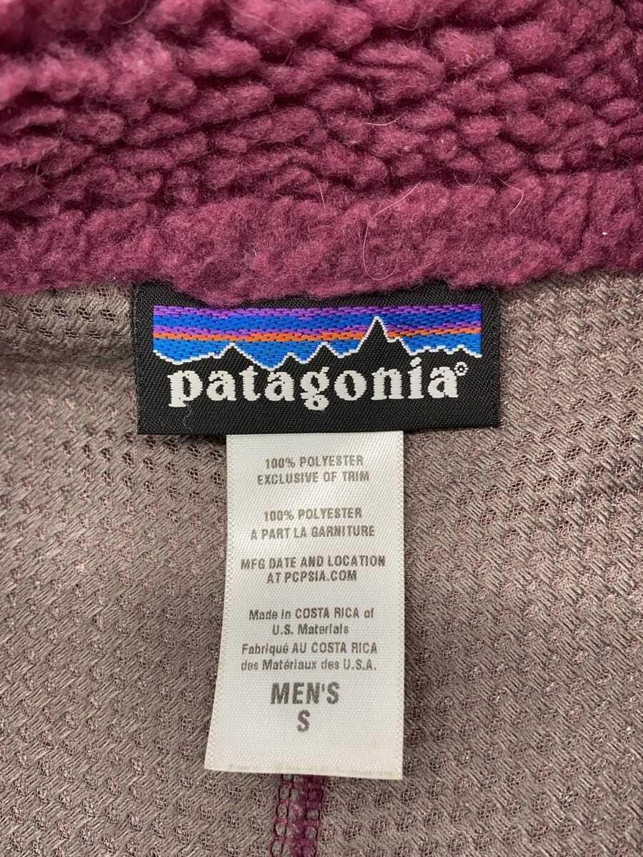 patagonia◆フリースベスト/S/ポリエステル/PUP/23047FA12_画像3