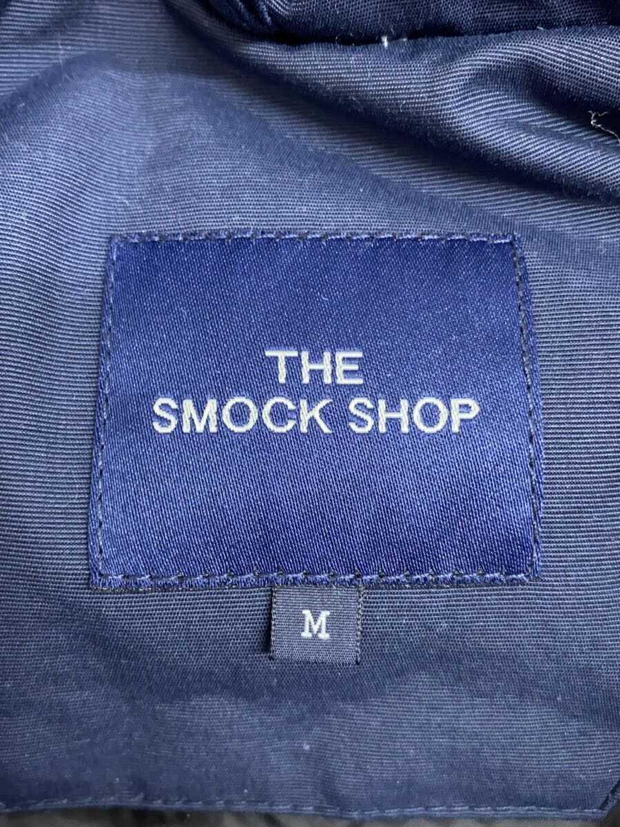 THE SMOCK SHOP◆ロングダウンジャケット/M/ナイロン/アウター/NVY/無地/19A-FA-004_画像3