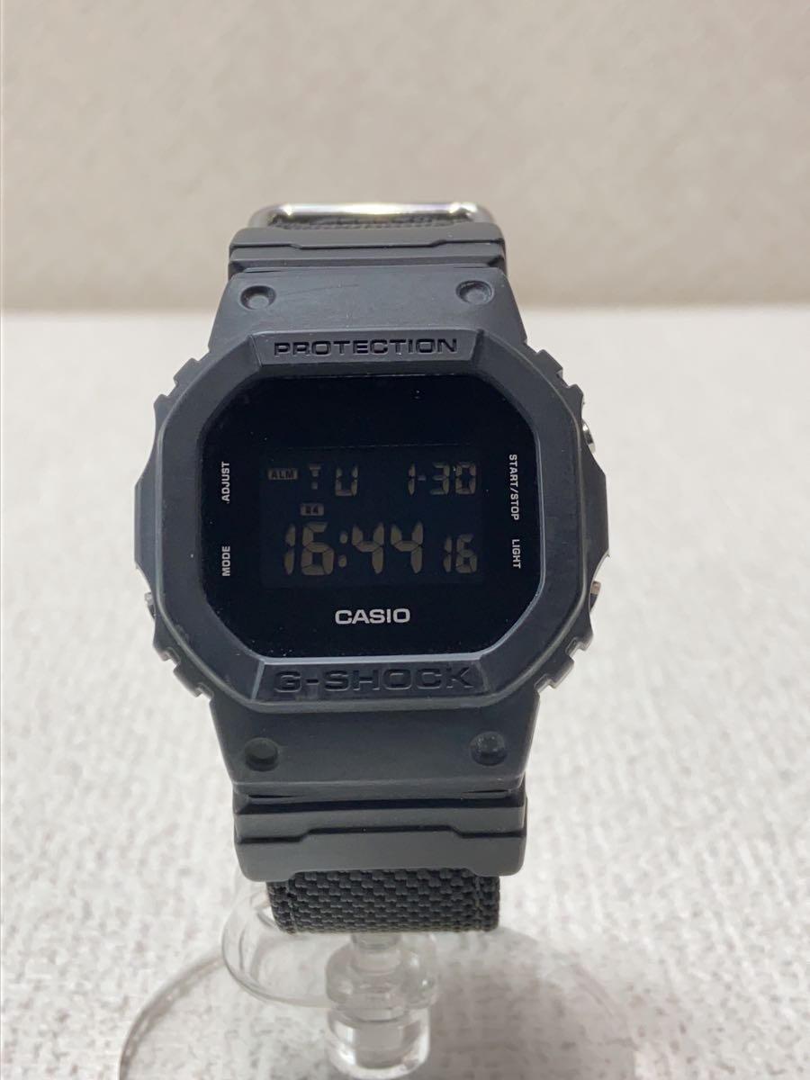 CASIO◆クォーツ腕時計・G-SHOCK/デジタル/BLK/BLK/DW-5600BBN-1JF_画像1