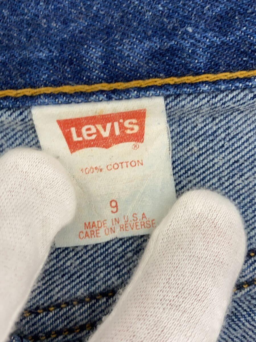 Levi’s◆ストレートパンツ/-/デニム/IDG/無地/17501-0158_画像4