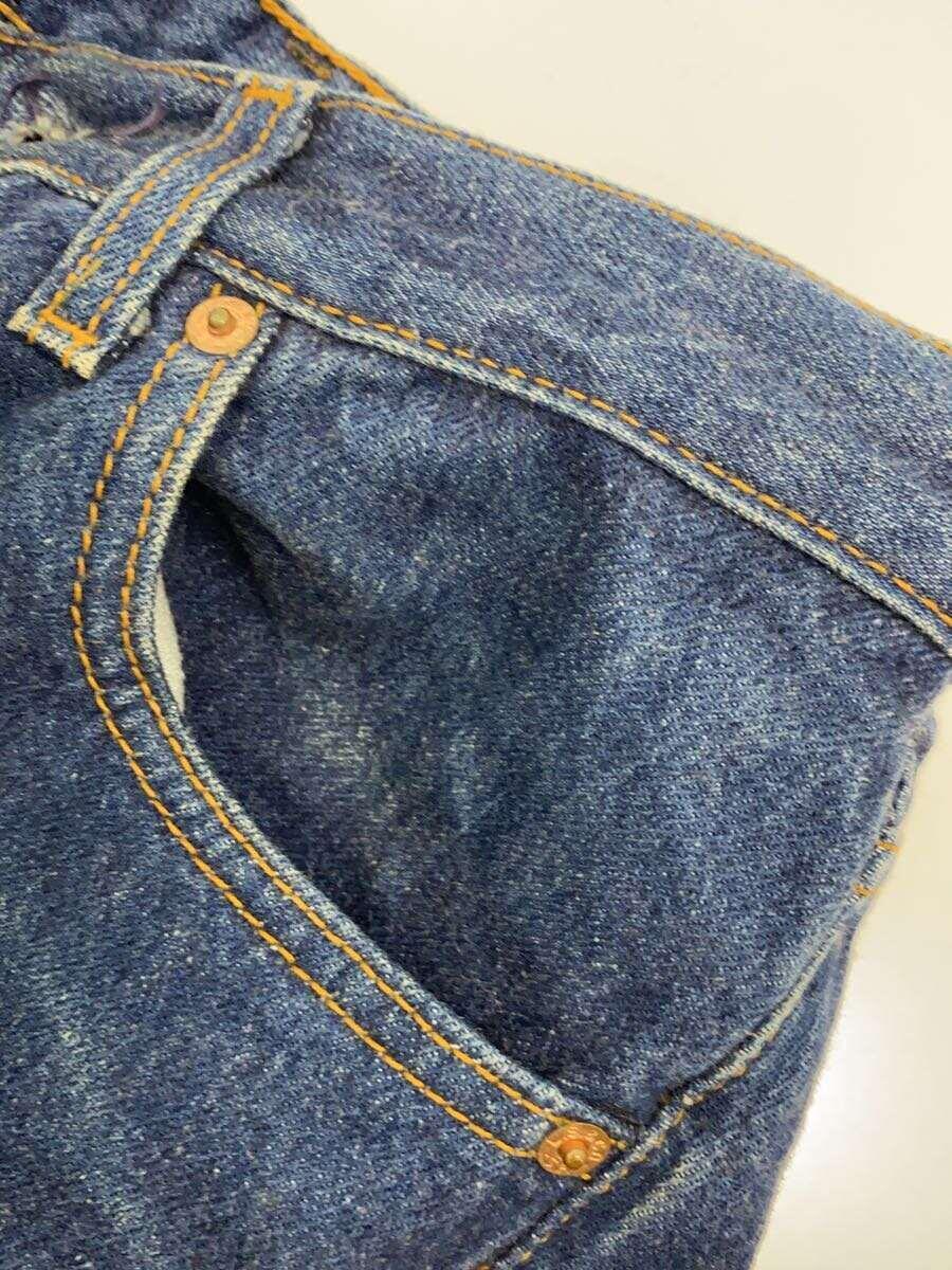 Levi’s◆ストレートパンツ/-/デニム/IDG/無地/17501-0158_画像6