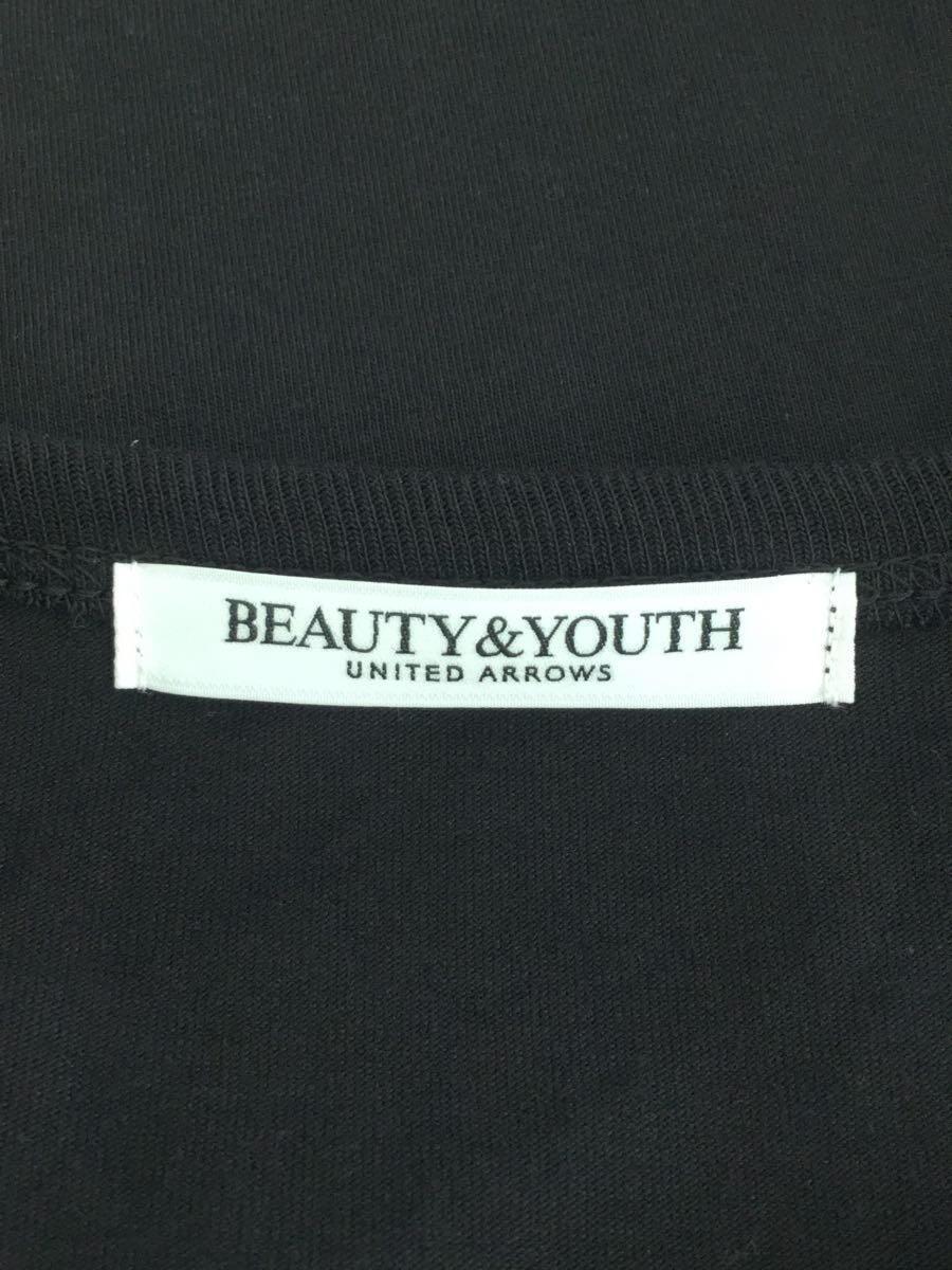 BEAUTY&YOUTH UNITED ARROWS◆半袖カットソー/FREE/コットン/BLK/無地/1617-248-5840-2900_画像3