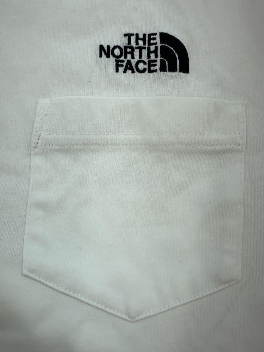 THE NORTH FACE◆S/S SIMPLE LG P T_ショートスリーブシンプルロゴポケットT/XL/コットン/WHT/無地_画像8