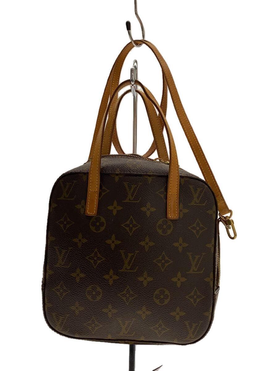 LOUIS VUITTON◆スポンティーニ_モノグラム・キャンバス_BRW/PVC/BRW/M47500