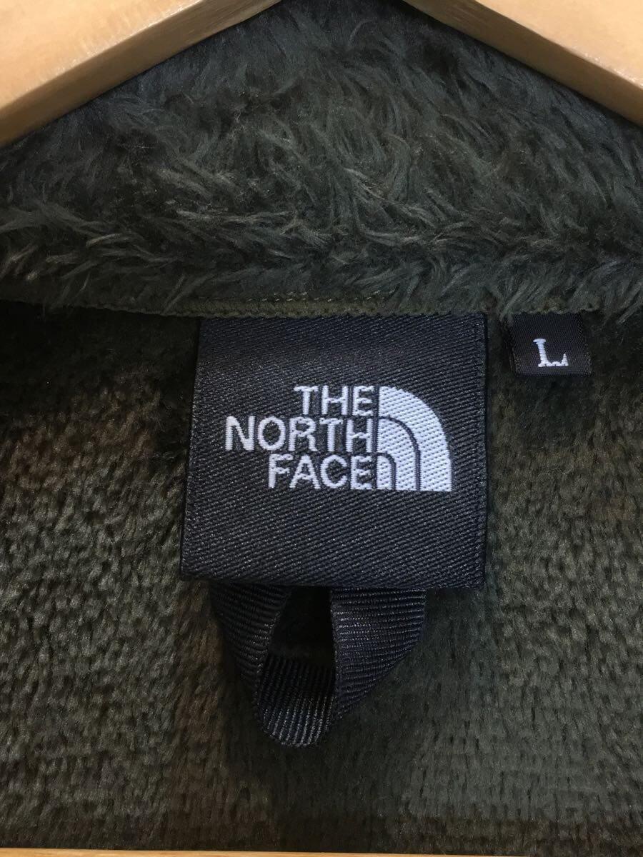 THE NORTH FACE◆フリースジャケット/L/ポリエステル/KHK/NA61930_画像3