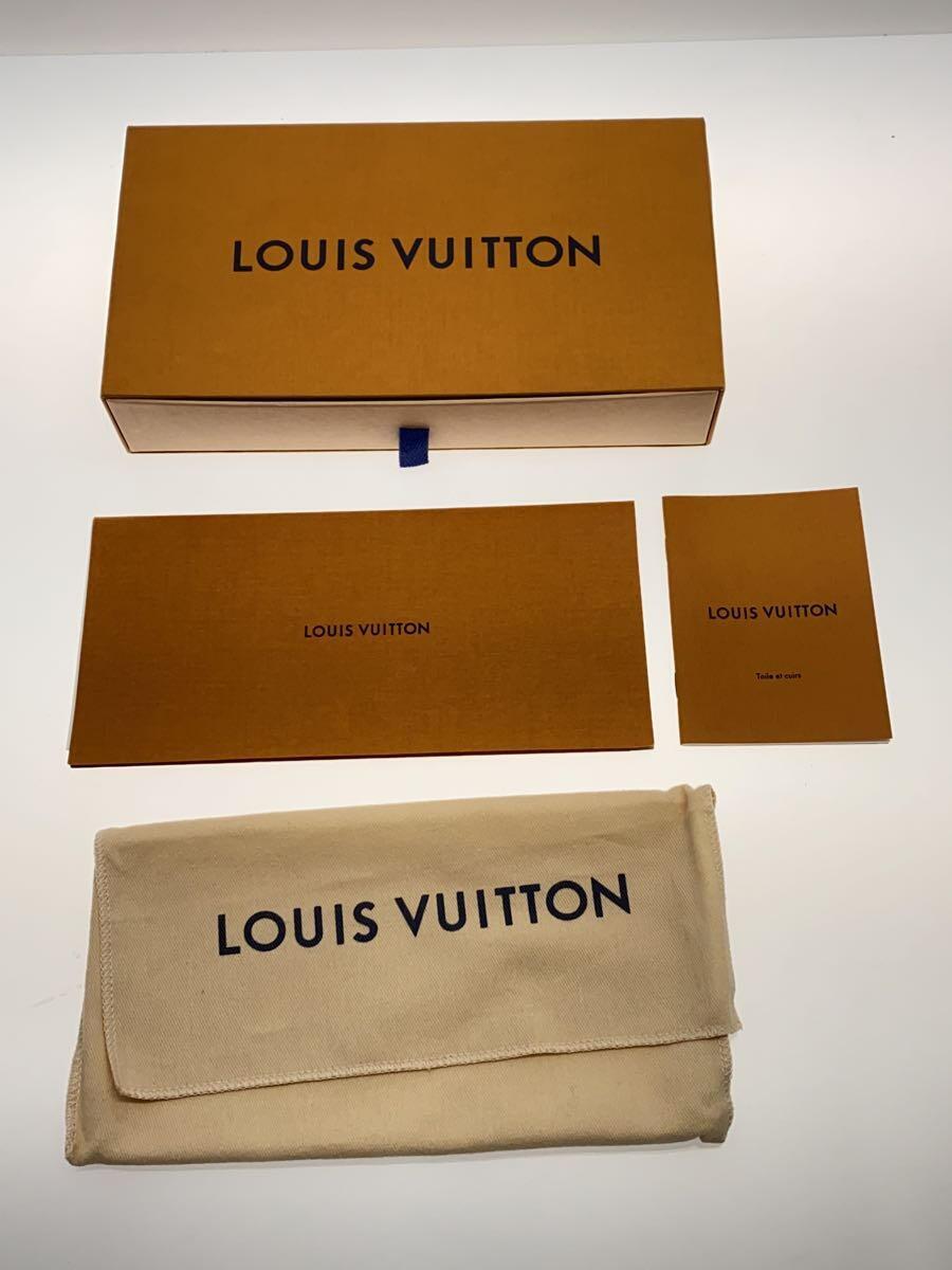 LOUIS VUITTON◆ポルト・フォイユ・フロール_モノグラム・キャンバス_フューシャ/PVC/ブラウン/M64585/CA0198_画像7