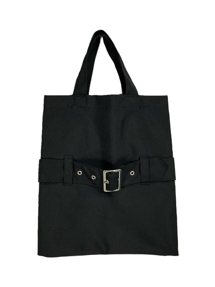 COMME des GARCONS◆Black Market/トートバッグ/ポリエステル/BLK/OS-K209