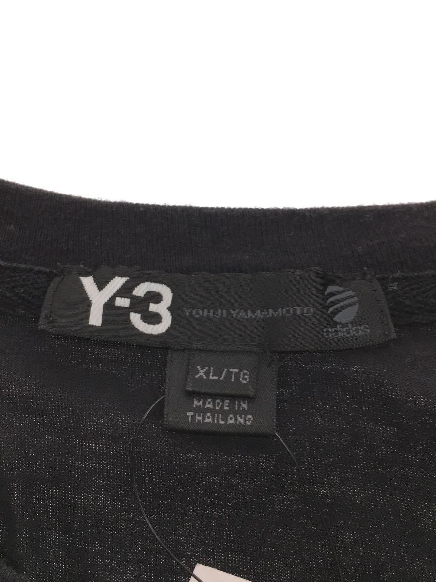 Y-3◆Tシャツ/XL/コットン/BLK_画像3