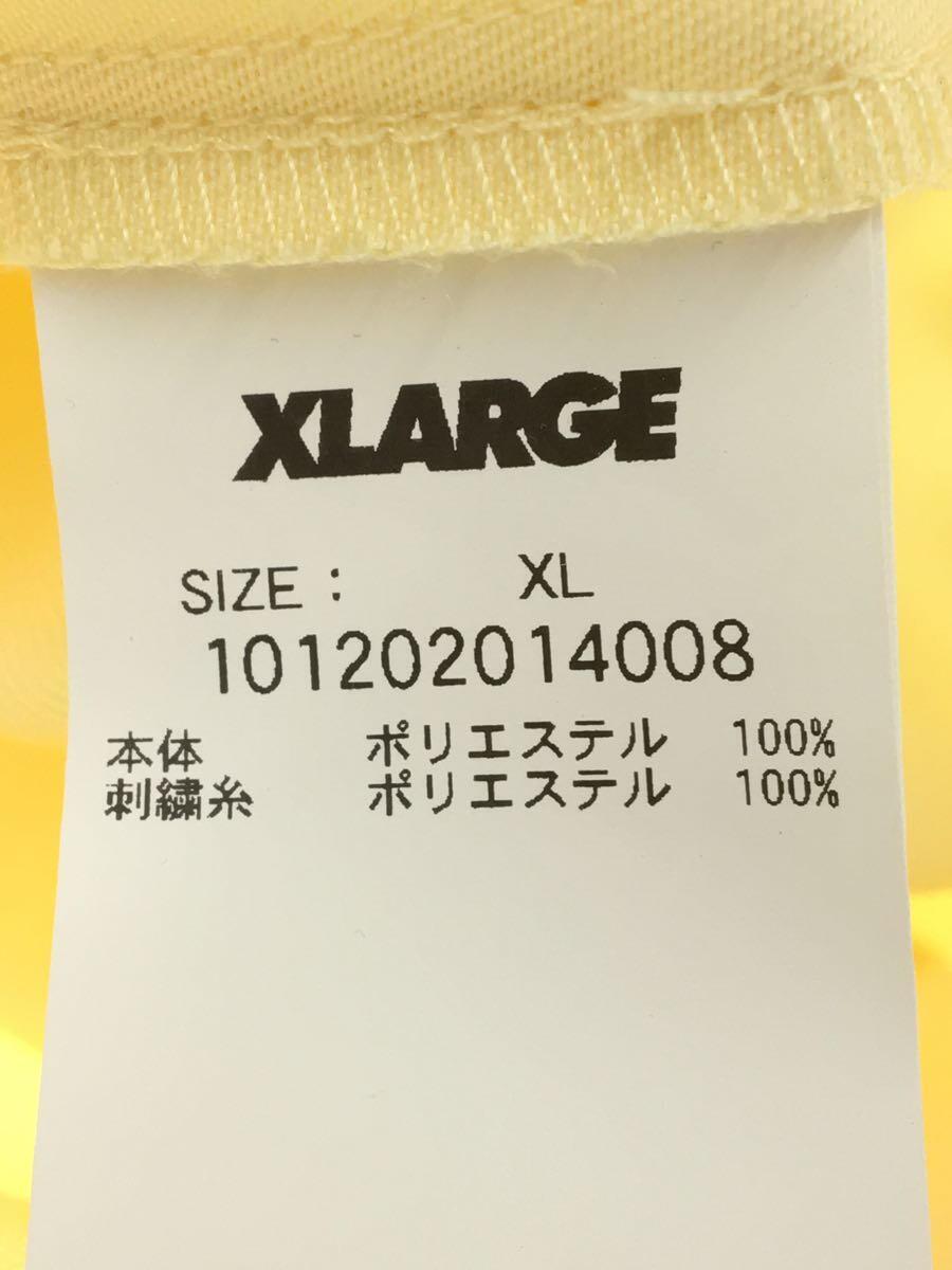 X-LARGE◆半袖シャツ/XL/ポリエステル/YLW/101202014008_画像4