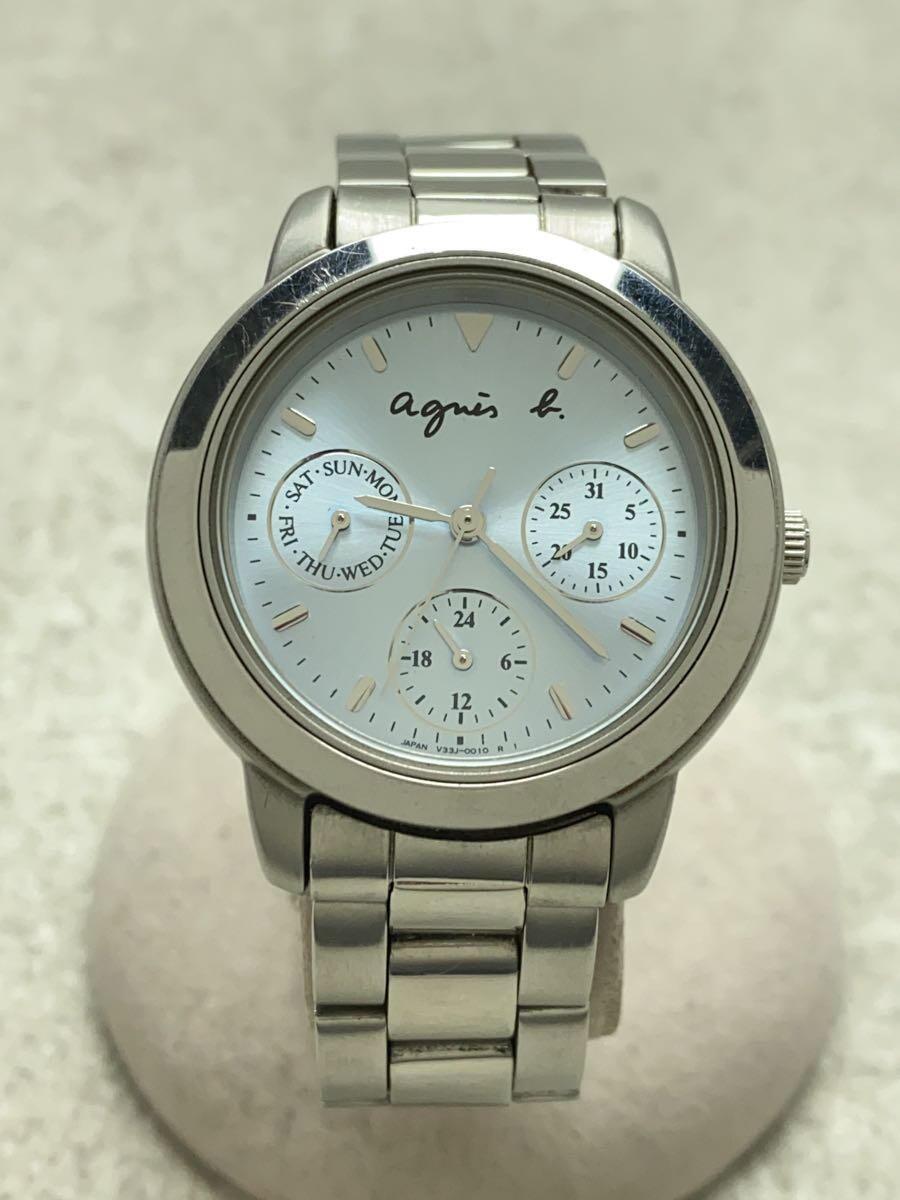 agnes b.◆腕時計/アナログ/V33J-0010_画像1