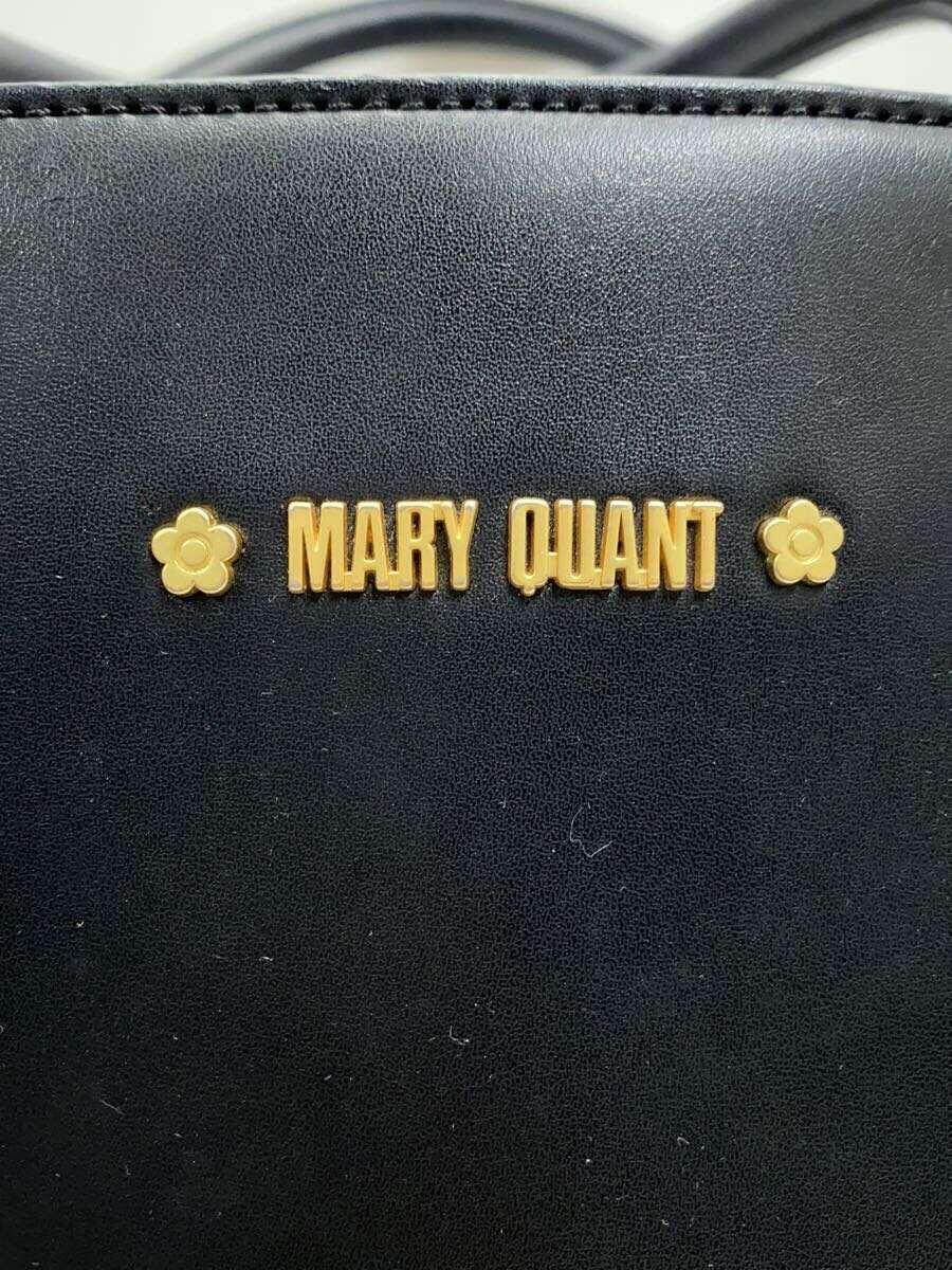 MARY QUANT◆トートバッグ/-/BLK_画像5