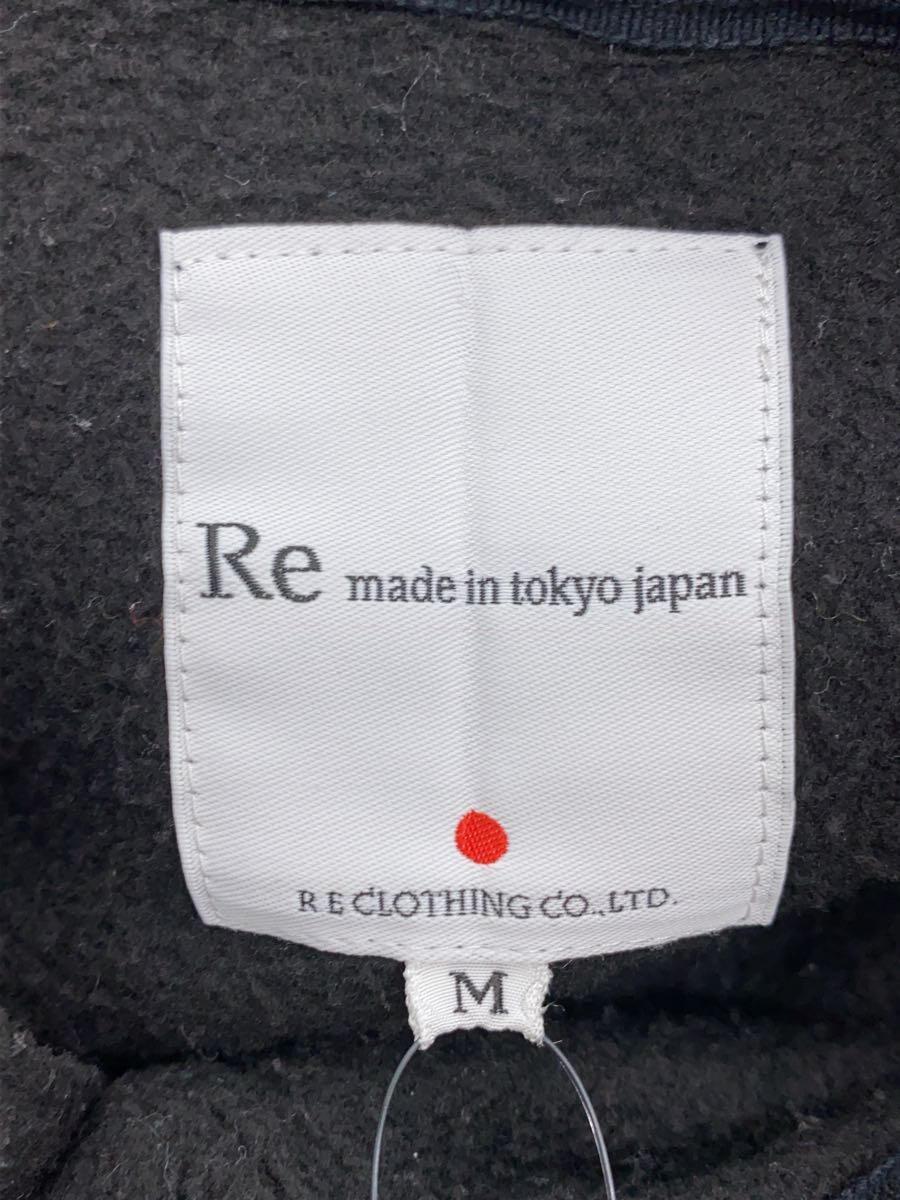 Re made in tokyo japan◆パーカー/M/ポリエステル/BLK/無地/フード付き_画像3