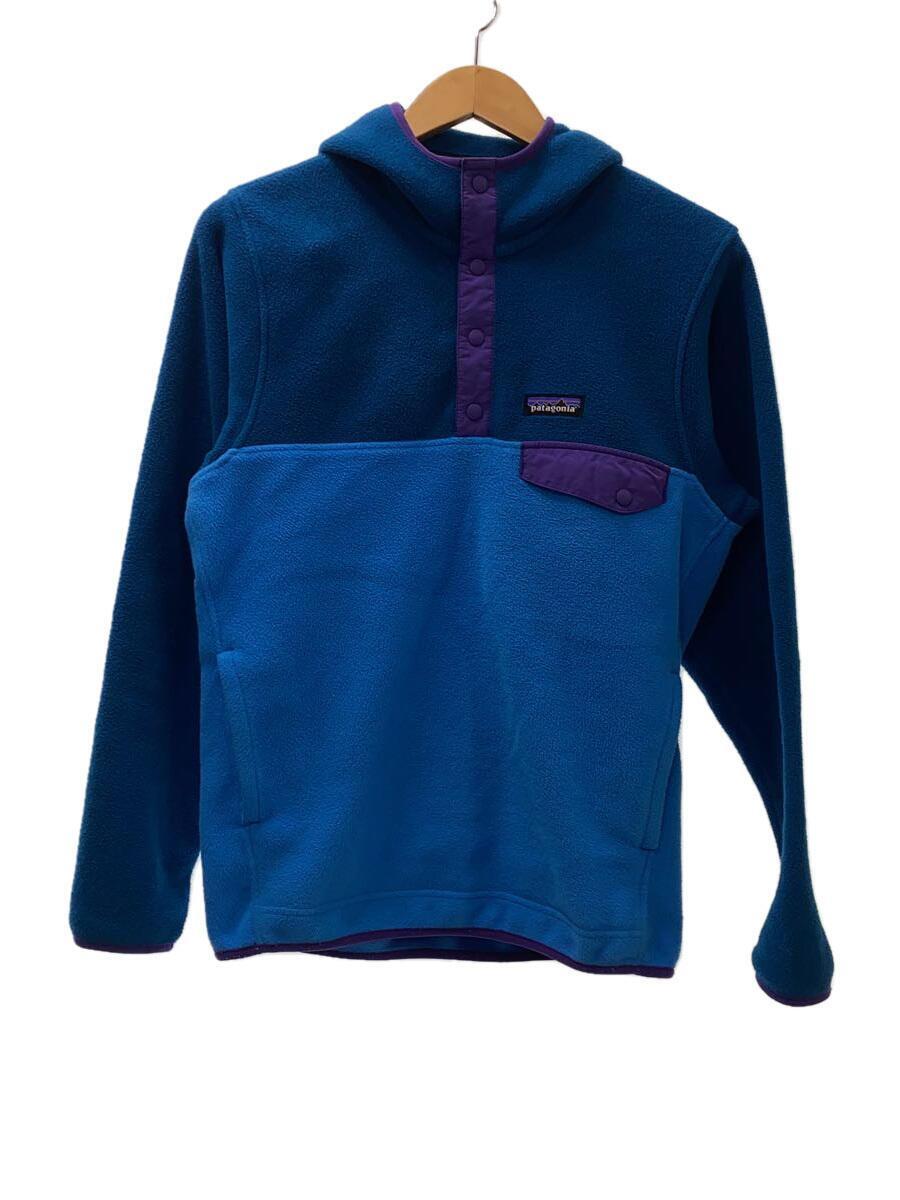 patagonia◆SYNCHILLA SNAP-T Hoodie/フリースジャケット/XS/ポリエステル/BLU/25461FA15_画像1