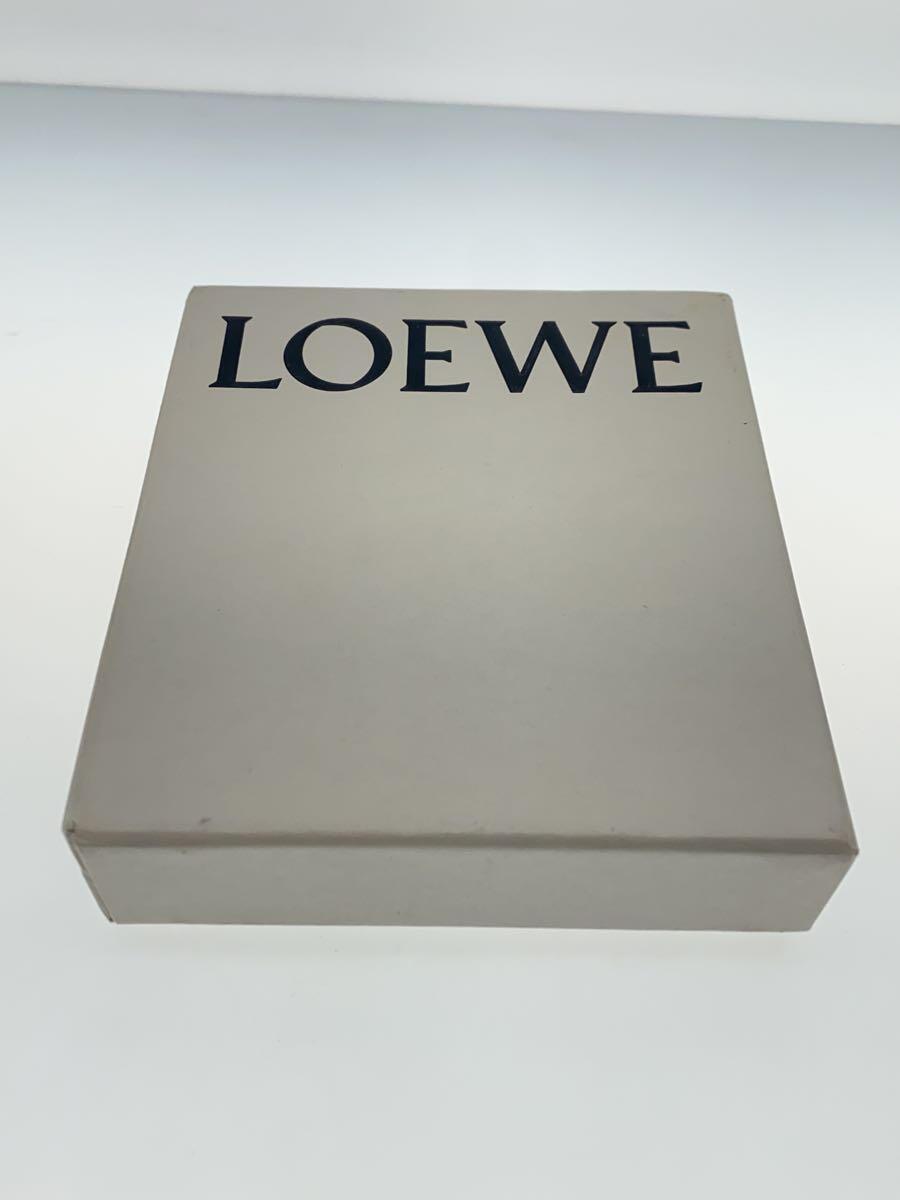 LOEWE◆3つ折り財布/レザー/BEG/レディース_画像8